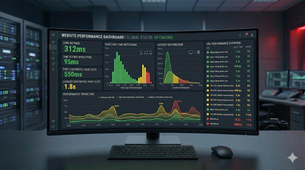 Website-Monitoring als Dienstleistung
